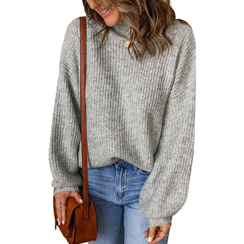 Damen Grobstrickpullover Drune