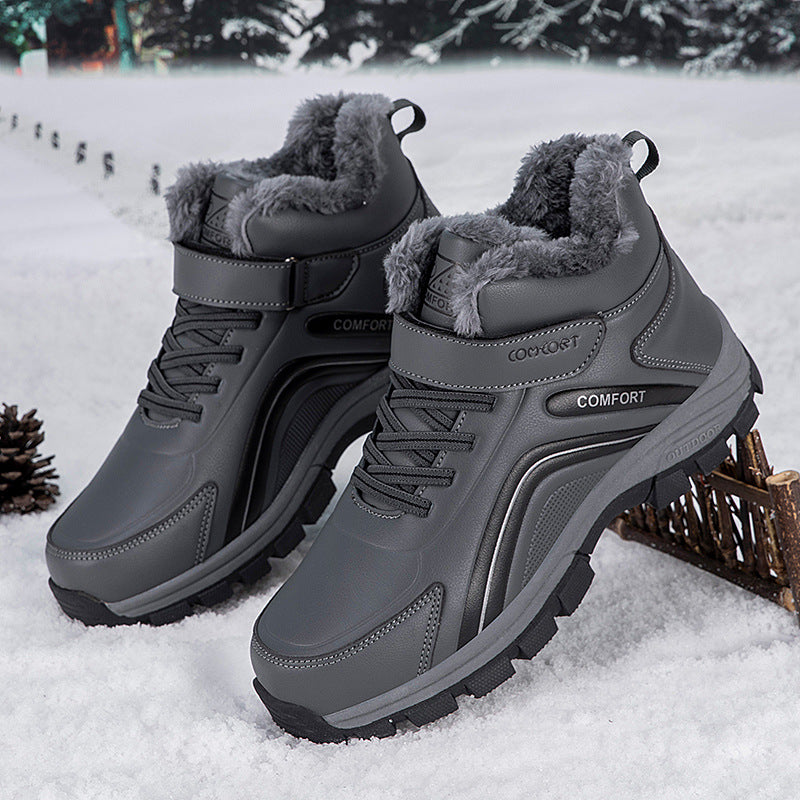 Damen wasserfeste Winterstiefel mit isolierendem Futter und rutschfester Sohle Drune