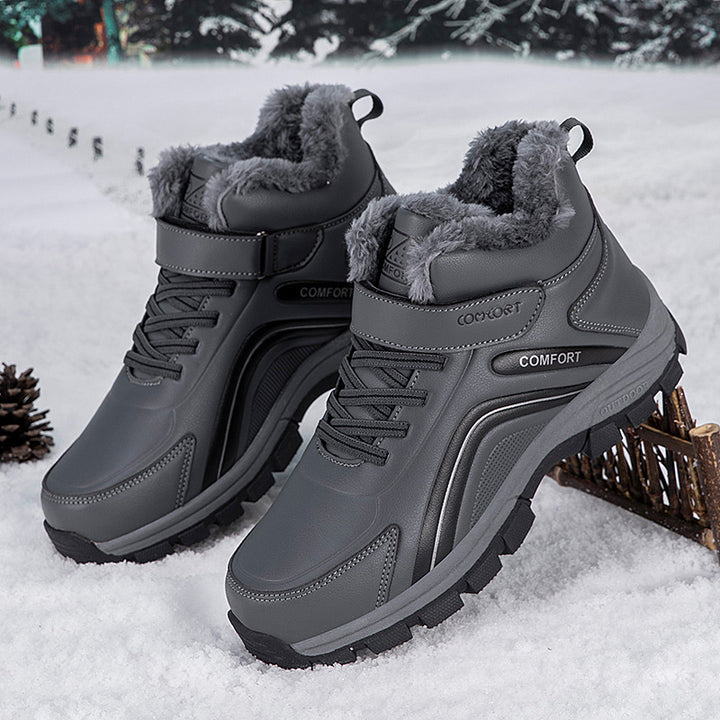 Damen wasserfeste Winterstiefel mit isolierendem Futter und rutschfester Sohle Drune
