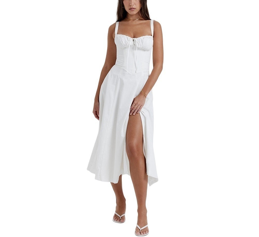 Damen Midikleid mit floralem Muster Drune
