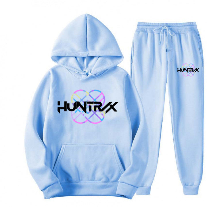 Damen Sweatanzug mit modernem Grafikdesign und lässiger Passform Drune