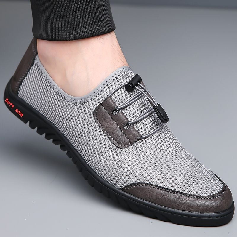 Herren Leichte Atmungsaktive Mesh Slip-On Sneaker mit Ergonomischer Passform Drune
