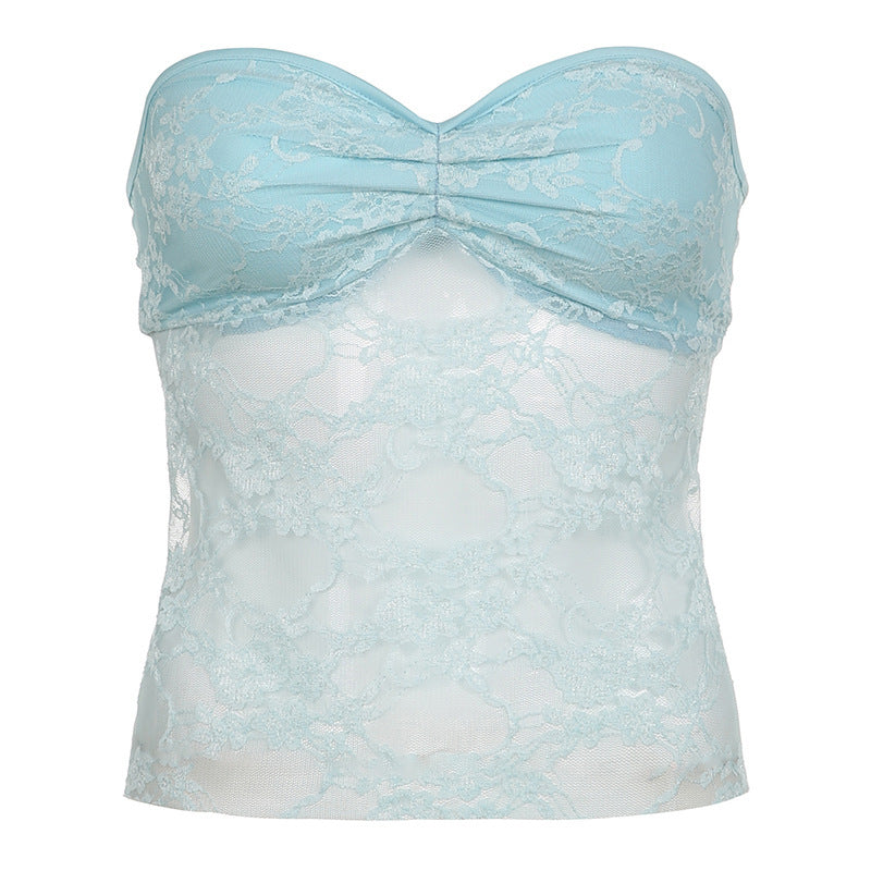 Damen Bustieroberteil mit eleganter Spitze und filigranem Design Drune
