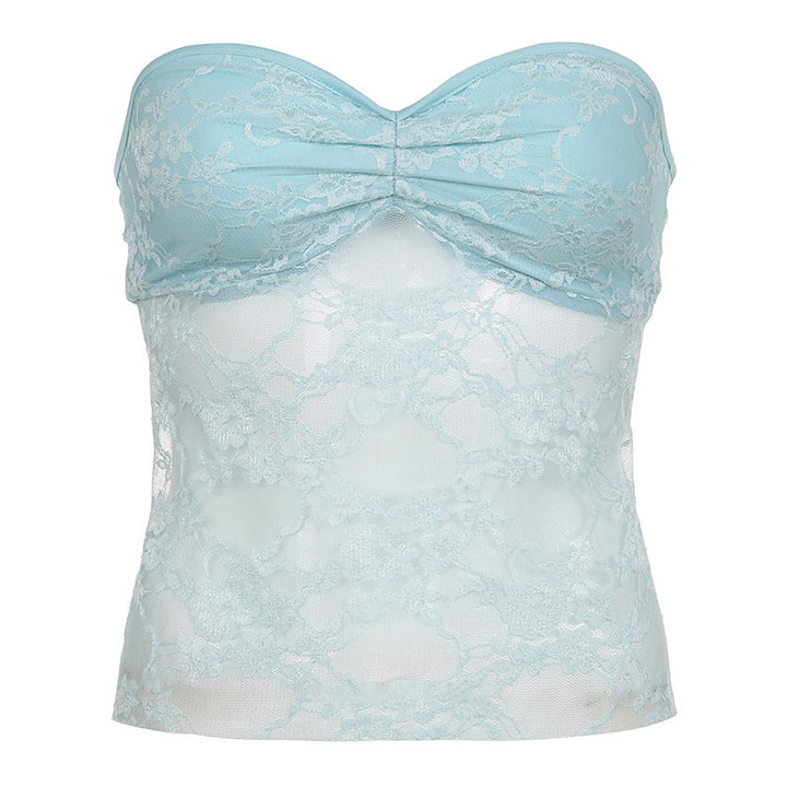 Damen Bustieroberteil mit eleganter Spitze und filigranem Design Drune