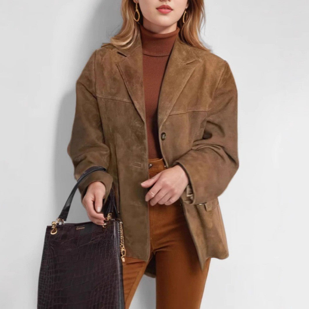 Damen modischer Oversized Blazer Drune