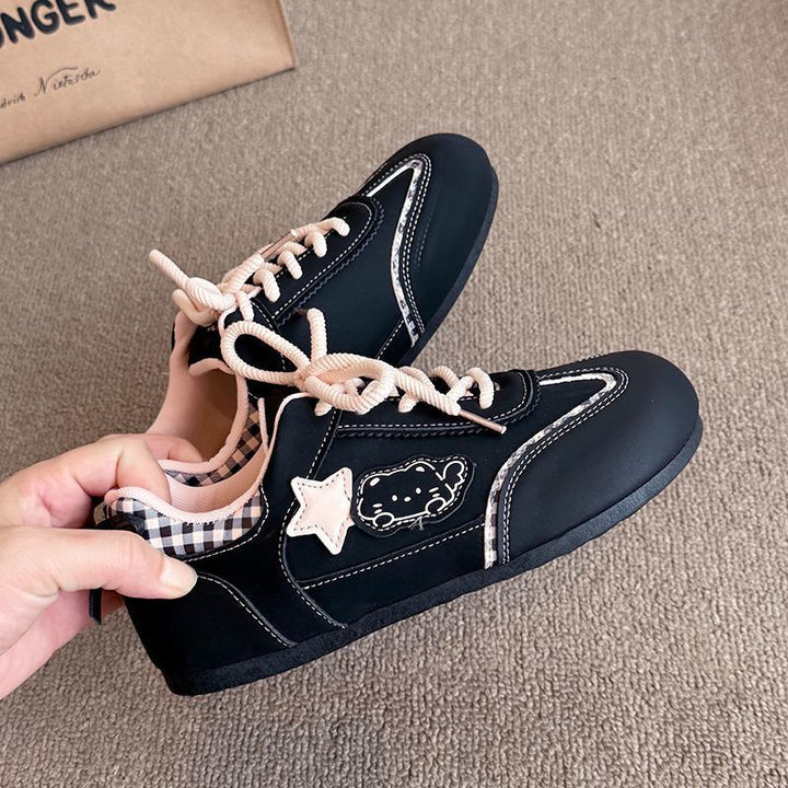 Damen Sneakers mit verspieltem Tiermotiv und atmungsaktivem Obermaterial Drune