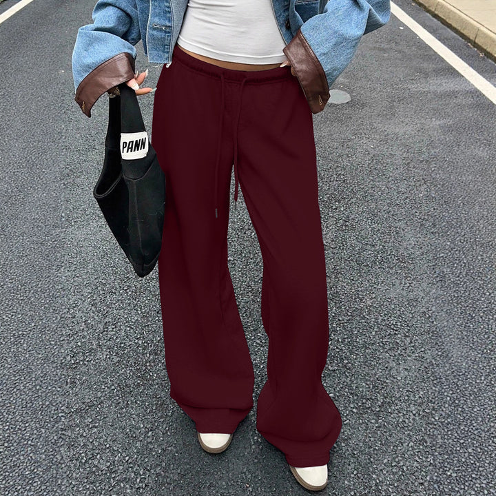 Damen bequeme Sweatpants im weiten Schnitt Drune