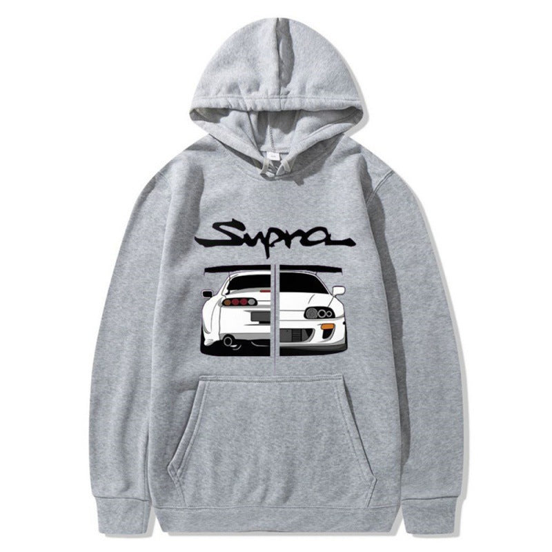 Damen Kapuzenpullover mit einzigartigem Design und bequemen Kängurutaschen Drune