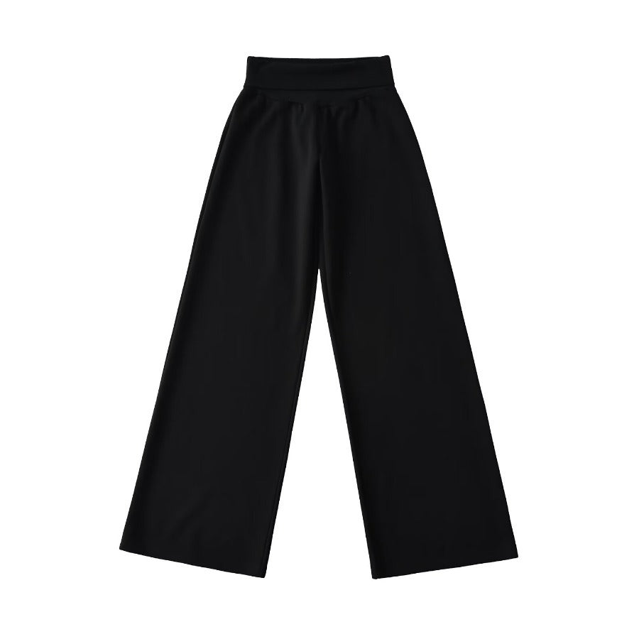 Damen Weite Jogginghose mit hohem Bund und sanfter Textur Drune