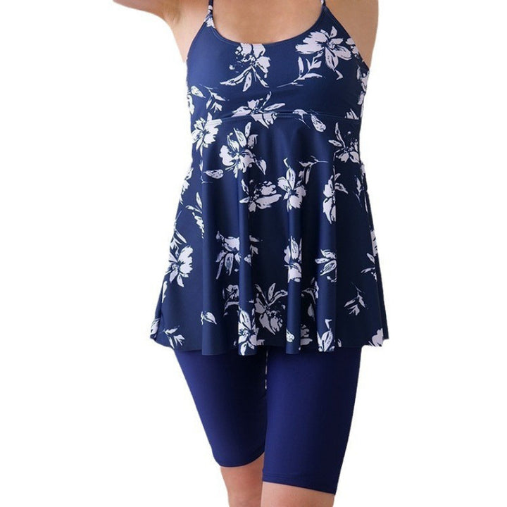 Damen Tankini mit elegantem Schnitt und figurbetonender Passform Drune