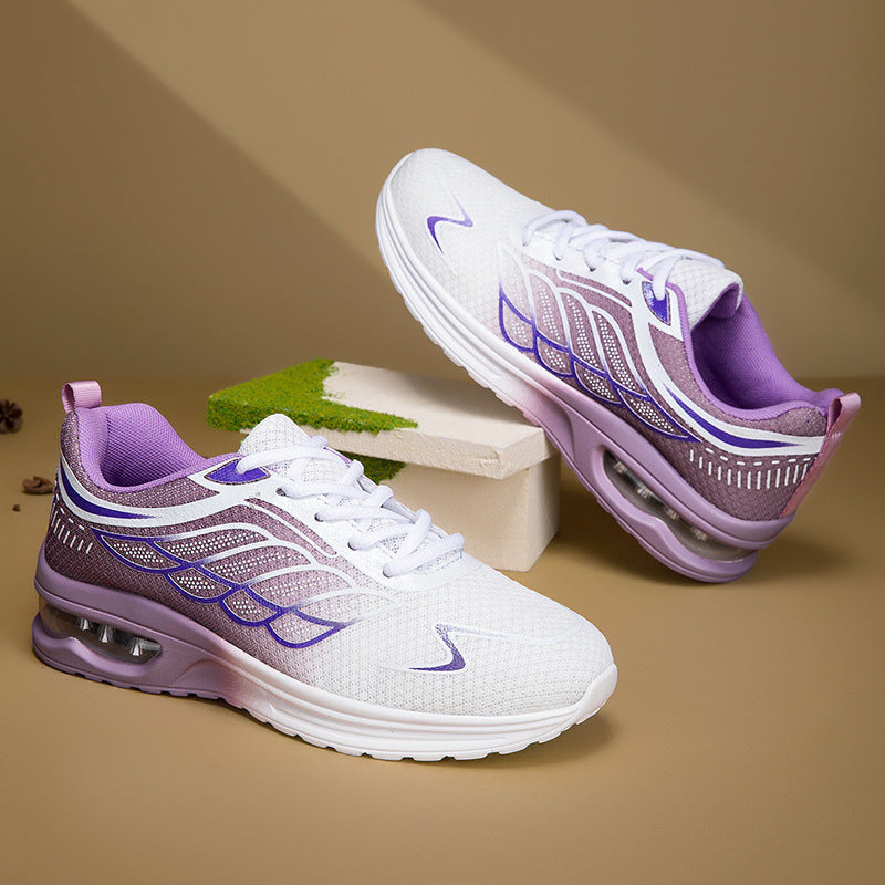 Damen nan atmungsaktive Laufsneaker mit Luftkammerdämpfung und gepolstertem Memory-Fußbett Drune