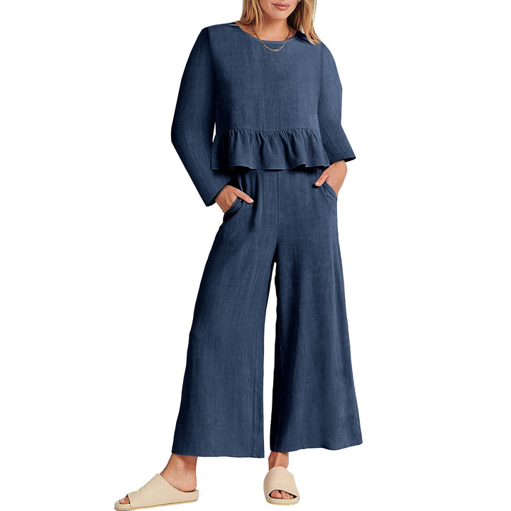 Damen modisches Zweiteiliges Set Drune