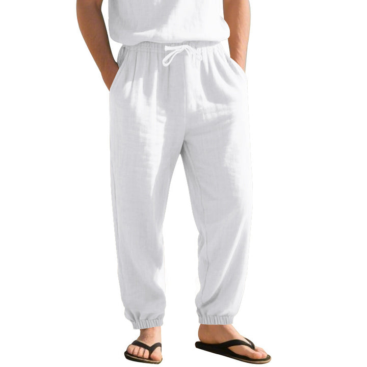 Herren Bequeme Alltagshose mit elastischem Bund und Taschen Drune