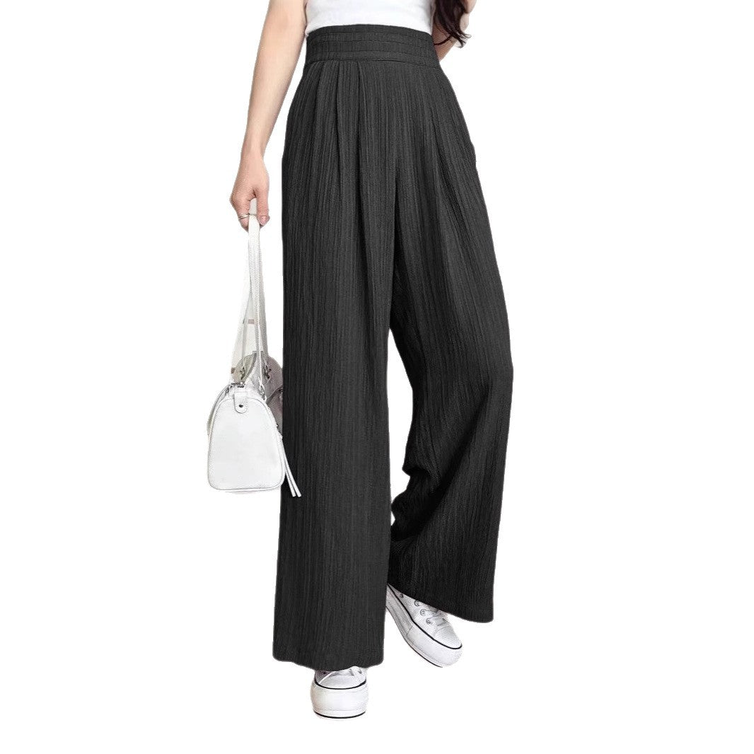 Damen weite Faltenhose Drune