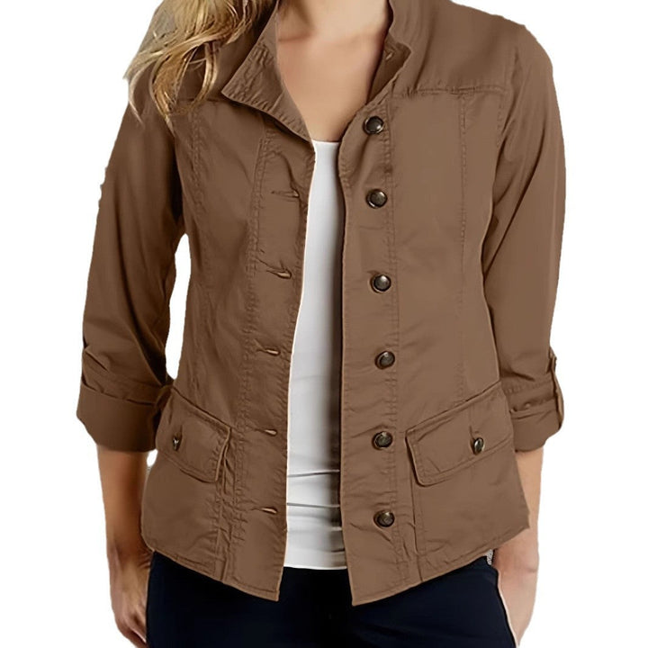 Damen Leichte Sommerjacke mit praktischen Taschen Drune