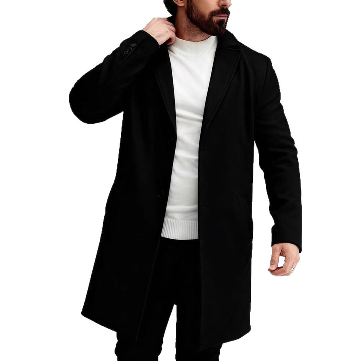 Herren klassischer und eleganter Wintermantel Drune