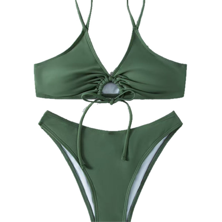 Damen Raffinierter Triangel-Bikini Drune