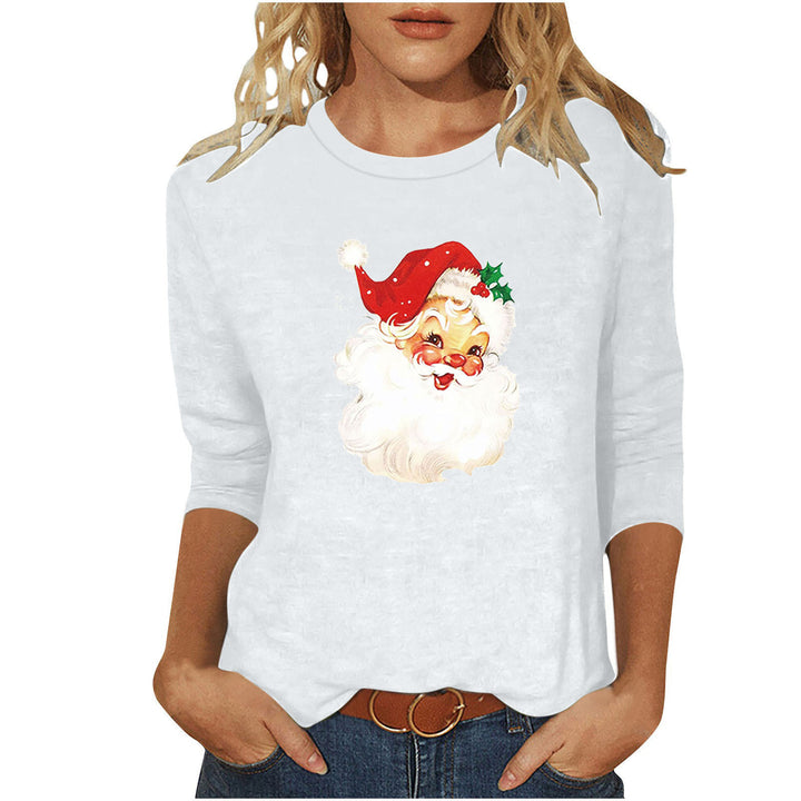 Damen Sweatshirt mit festlichem Weihnachtsmotiv Drune