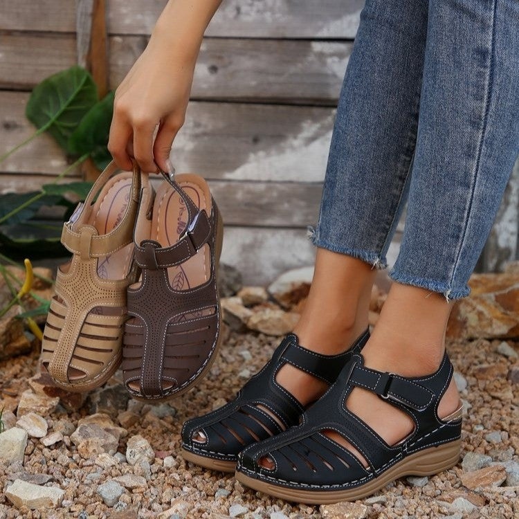Damen Komfortable Wandersandalen mit ergonomischer Sohle und hochwertiger Oberflächenstruktur Drune