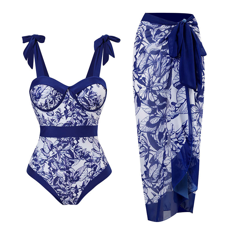 Damen Maxirock mit Leopardenmuster Drune