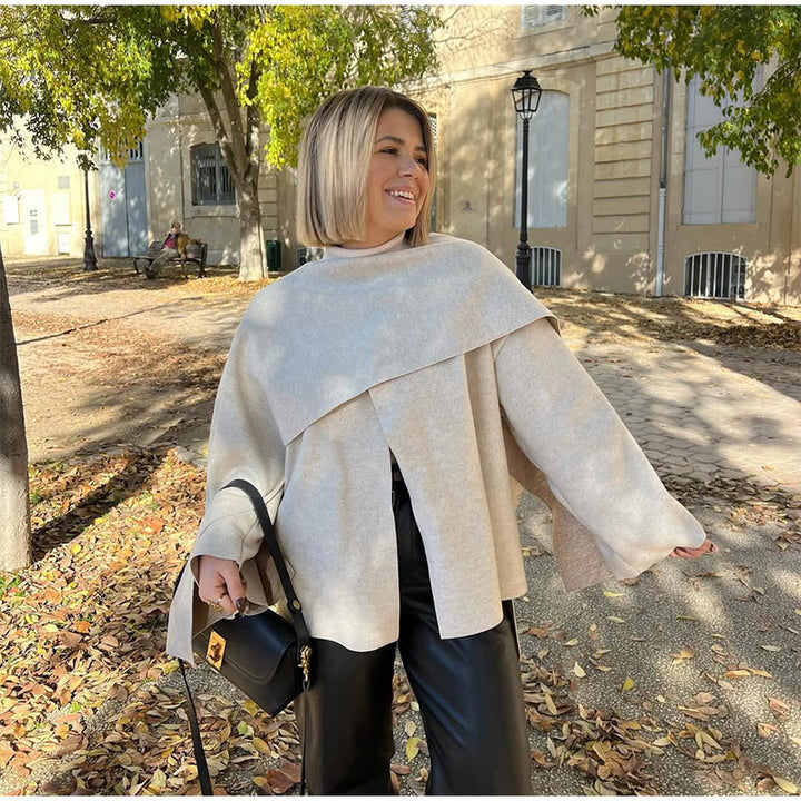 Damen Lockere Oversized-Strickjacke Drune