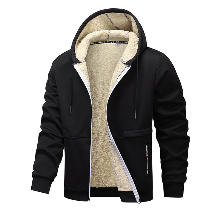 Herren kuschelige Fleecejacke mit hoher Wärmedämmung Drune