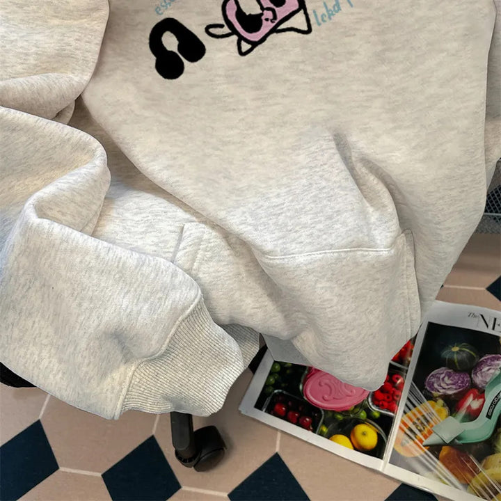 Damen Kapuzenpullover mit einzigartigem Tierdesign Drune