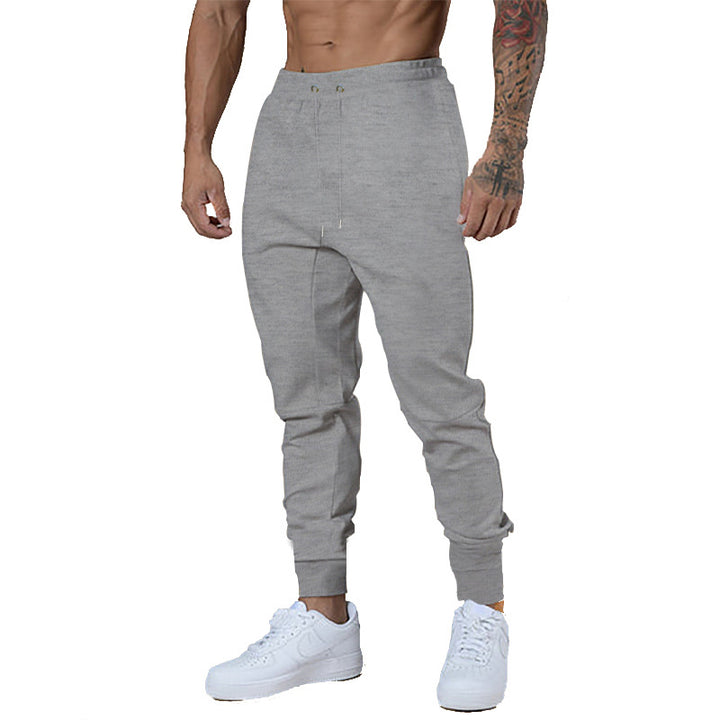 Herren Sportliche Jogginghose mit elastischem Bund und praktischen Reißverschlusstaschen Drune