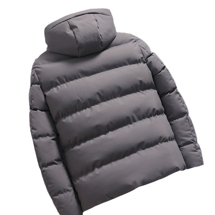 Herren nan gesteppte Thermo-Steppjacke mit Kapuze und winddichter, wasserabweisender Polyesterhülle Drune