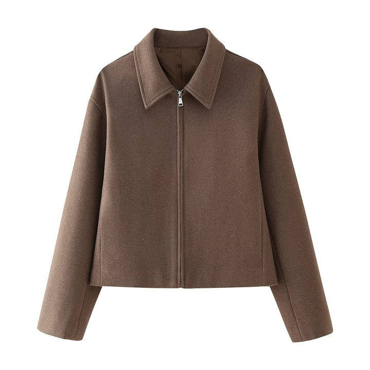 Damen modische Übergangsjacke aus hochwertigem Material mit elegantem Schnitt Drune