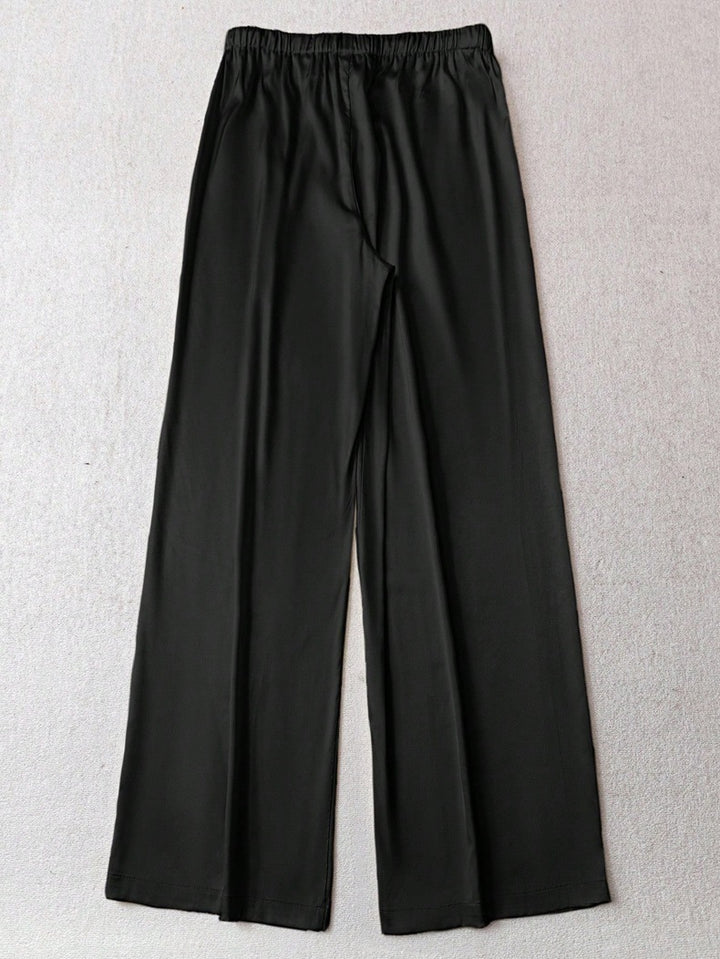 Damen Elegante und bequeme Palazzo-Hosen Drune