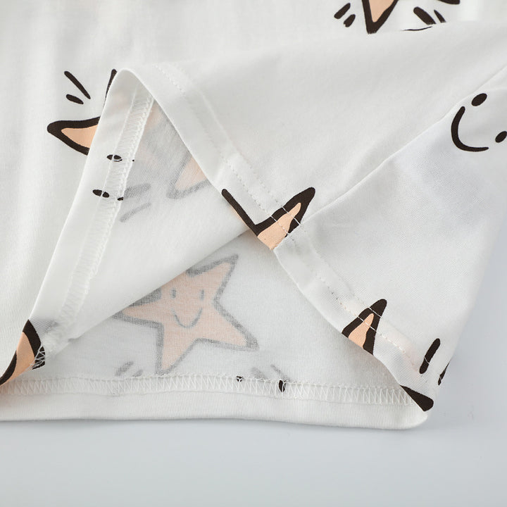 Kinder T-Shirt mit fröhlichem Sternenmuster Drune