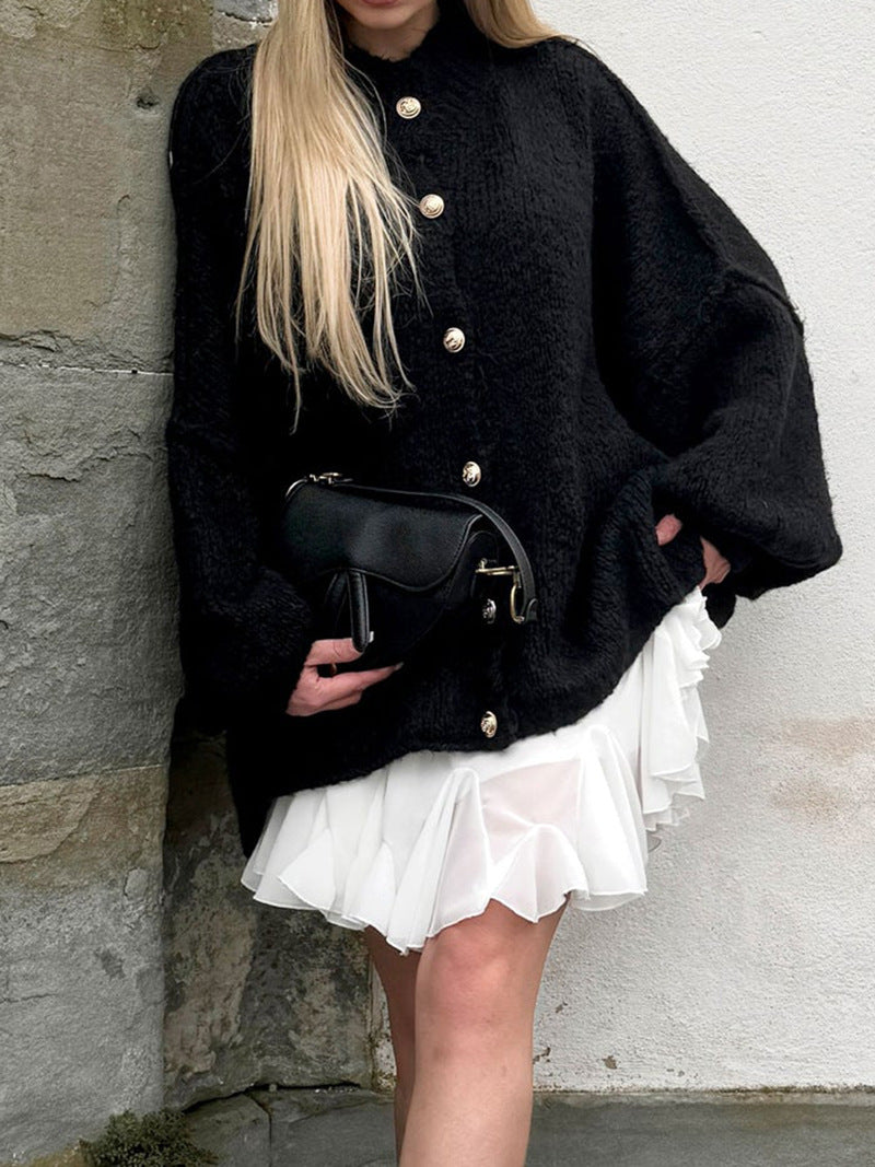 Drune | Bequeme Oversize Strickjacke Für Frauen