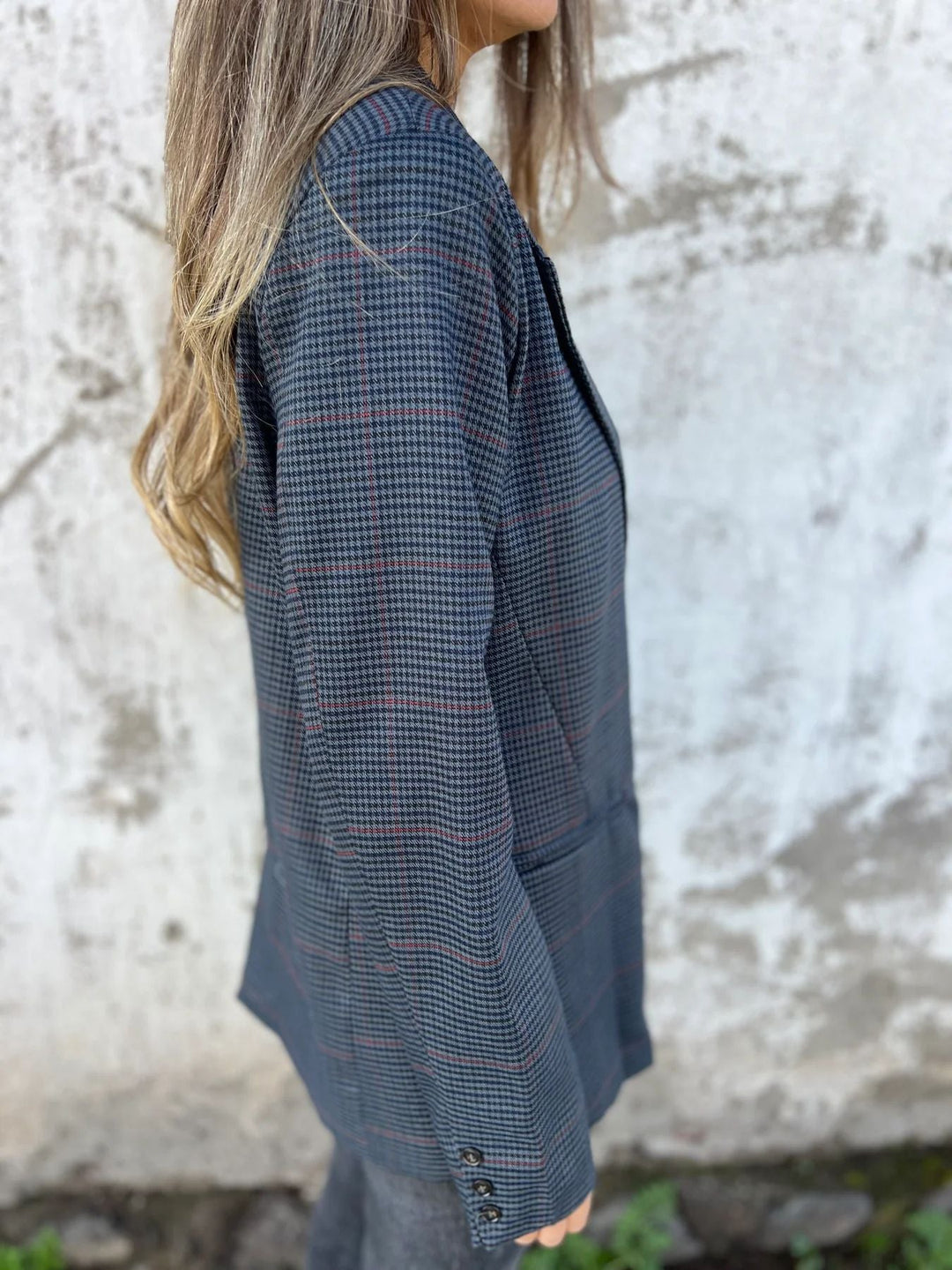 Drune | Ein Knopf Taschen Blazer