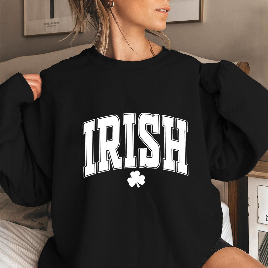 Damen Sweatshirt mit aktuellen irischen Design-Highlights Drune