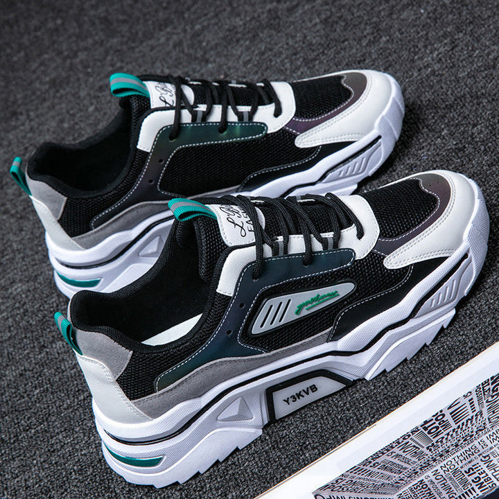 Damen Sportliche Lauf-Sneaker mit stabiler Sohle und atmungsaktiver Netzstruktur Drune