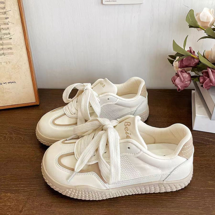 Damen Komfortable Freizeit Sneakers mit atmungsaktiver Einlegesohle Drune