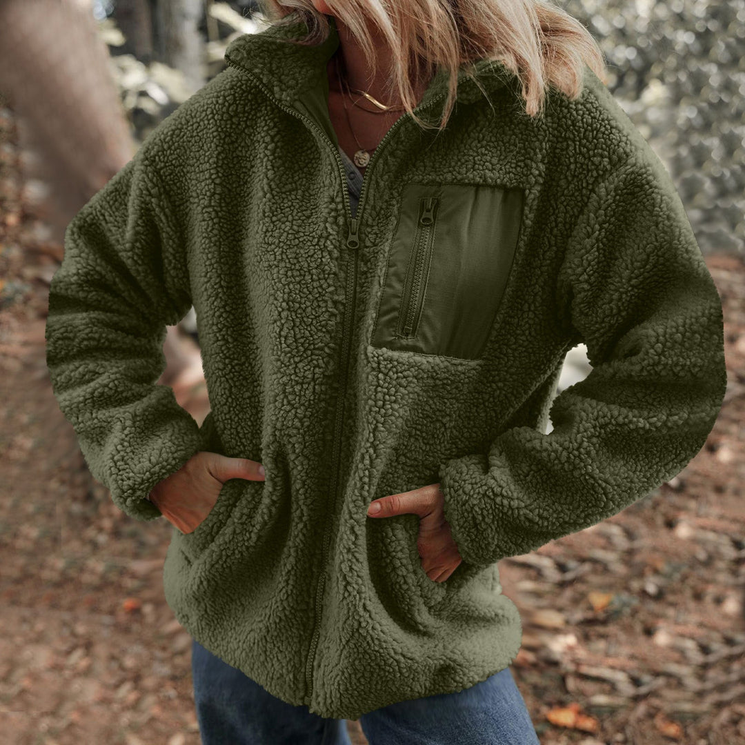 Drune | Lockere und Warme Jacke für Frauen