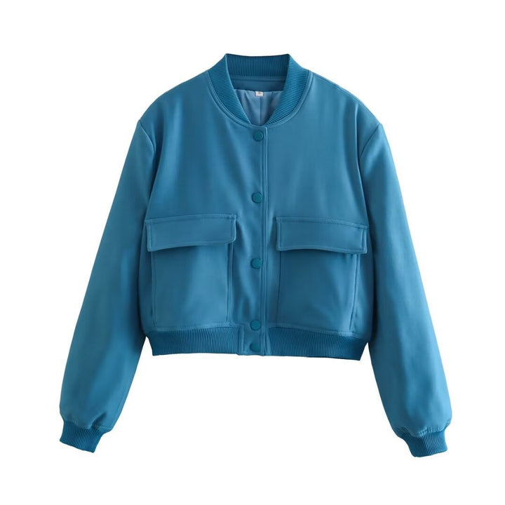 Damen modische Bomberjacke im tierischem Muster Drune