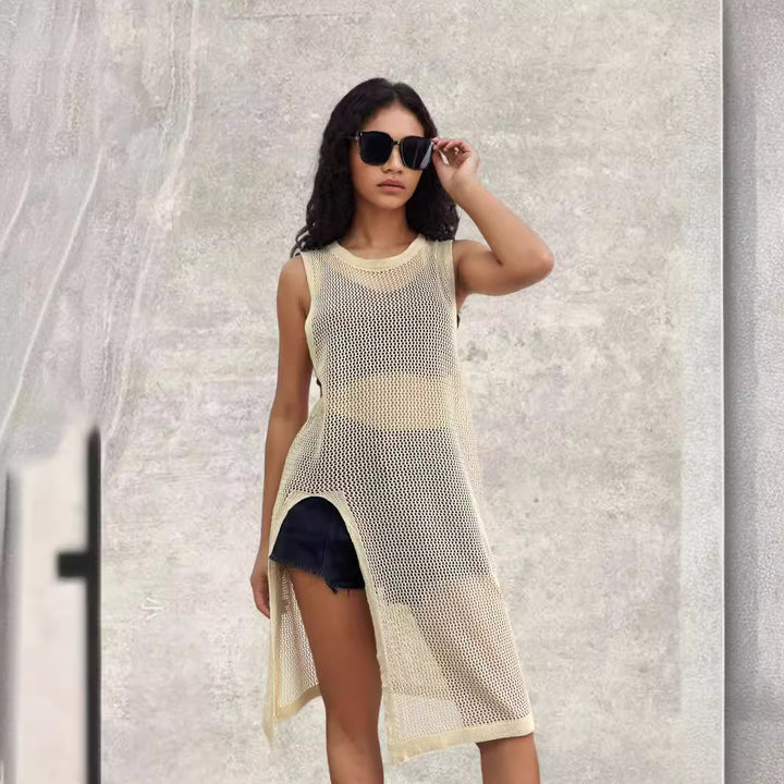 Damen Netzkleid Drune