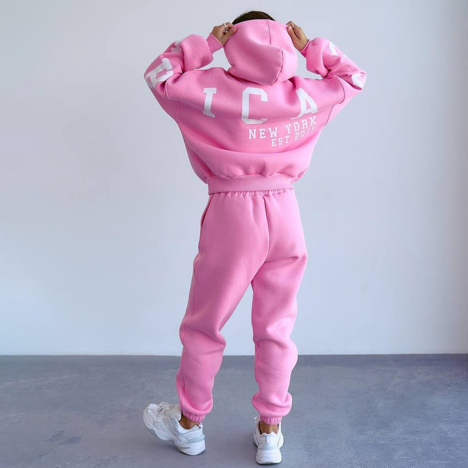 Damen lässiger Oversized Hoodie mit sportlichen Details Drune