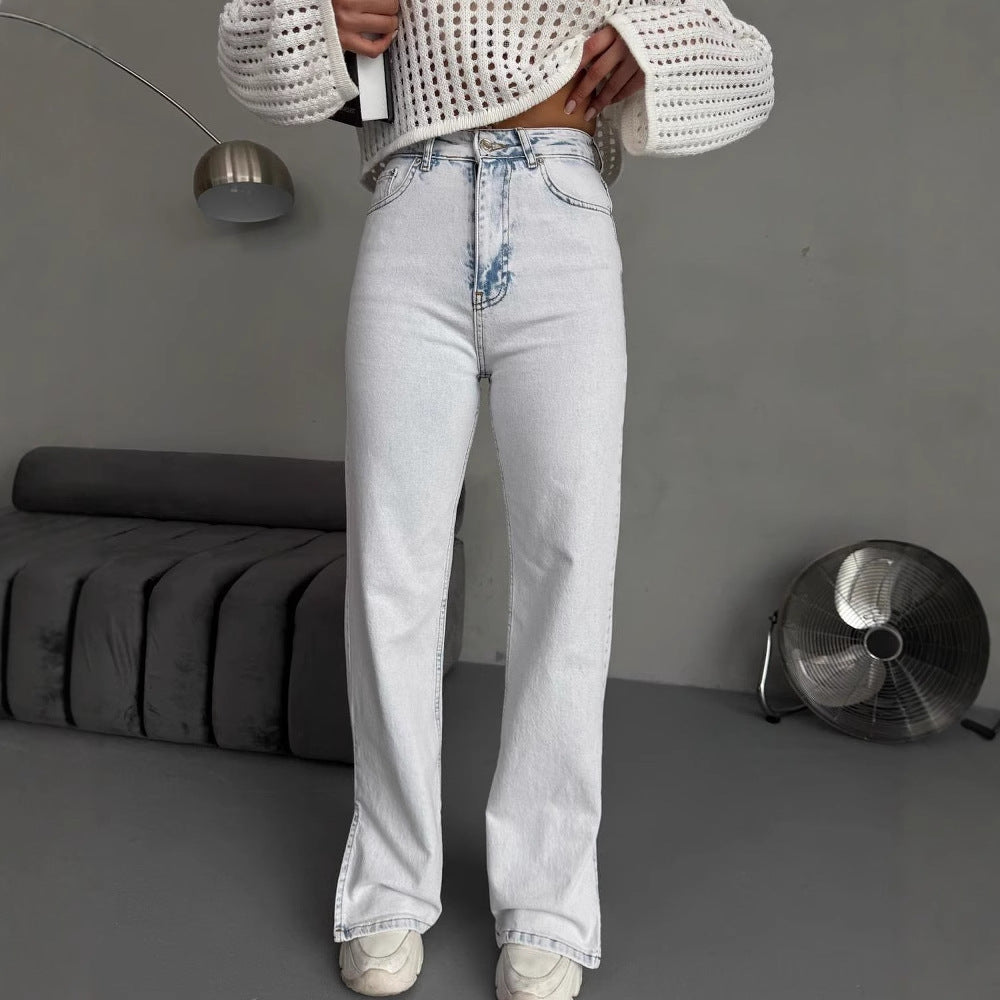 Damen High-Waist Jeans im modernen Vintage-Look Drune