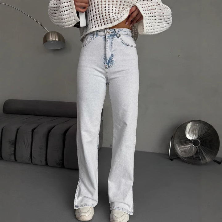 Damen High-Waist Jeans im modernen Vintage-Look Drune
