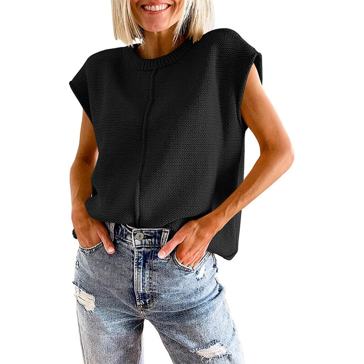 Damen Stricktop Drune
