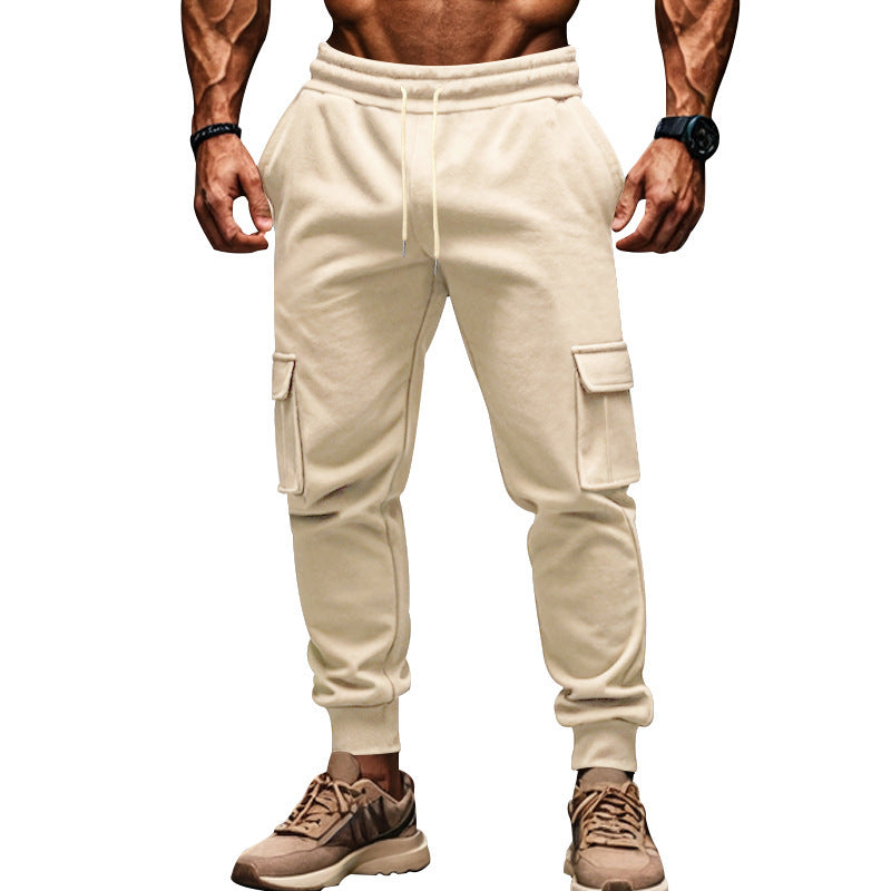 Herren Cargo-Freizeithose mit verstellbarem Bund und funktionalen Taschen Drune