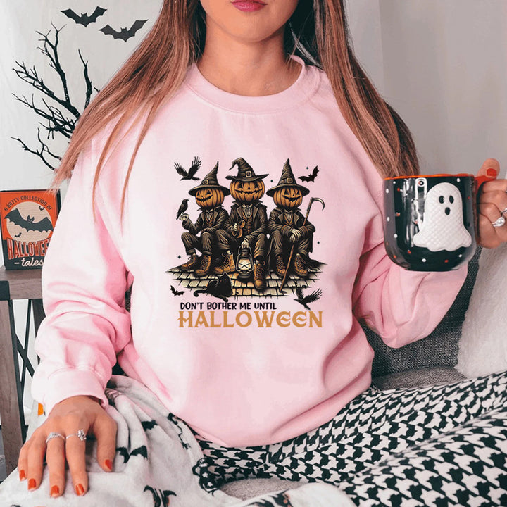 Damen Sweatshirt mit saisonalem Halloween-Motiv und gemütlichem Schnitt Drune