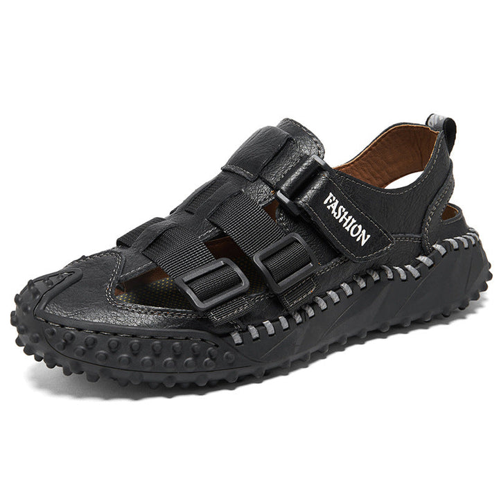 Herren Sportliche Freizeitsandalen mit verstellbaren Riemen und rutschfester Sohle Drune