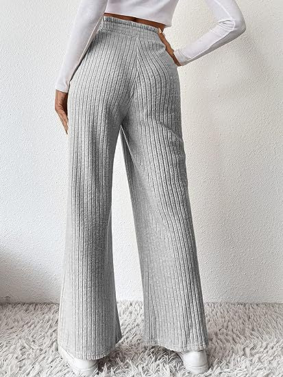 Drune | Lockere gestrickte lange Hose