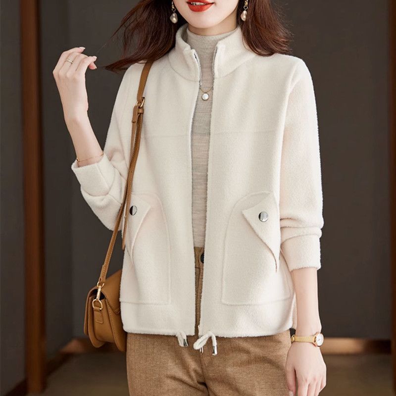 Damen elegante und bequeme Fleecejacke Drune
