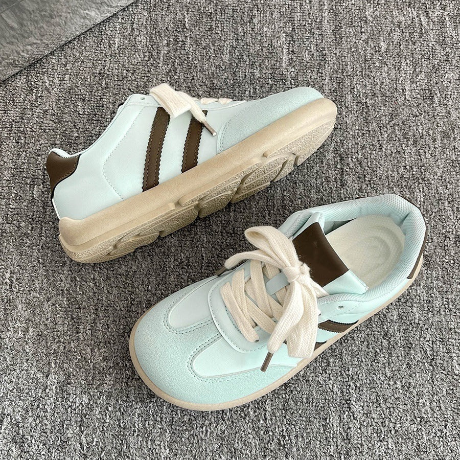 Damen modische Sneaker mit sportlichem Design und bequemer Dämpfung Drune